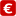 Currency Euro Icon 16x16 png